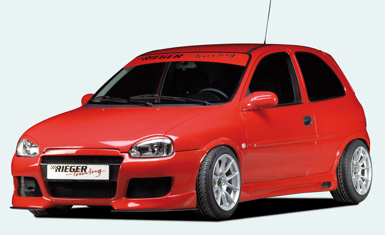 Rieger Tuning sideskirt Opel Corsa B niet voor GSI