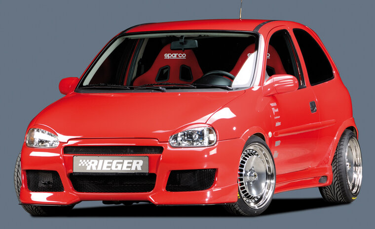 Rieger Tuning voorbumper Opel Corsa B