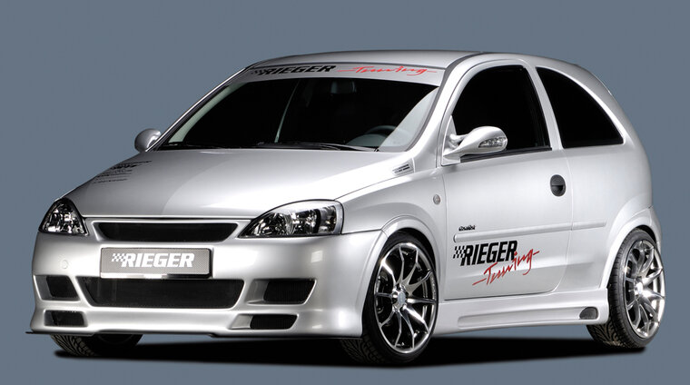 Rieger Tuning voorbumper Opel Corsa C