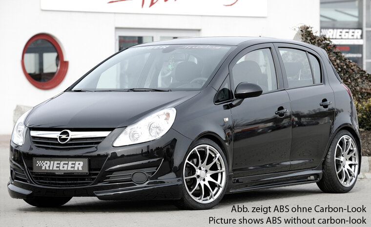 Rieger Tuning sideskirt Opel Corsa D