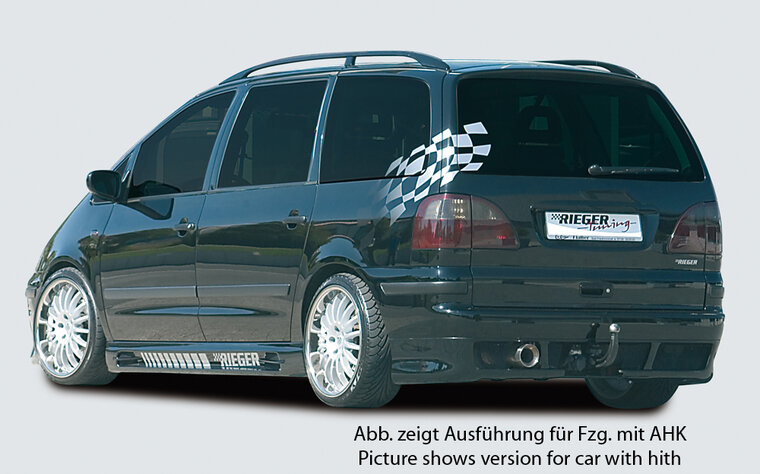 Rieger Tuning achterbumper verlenging Ford Galaxy / Sharan Alhambra