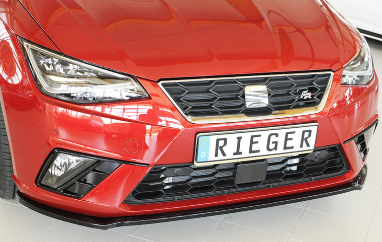 Rieger Tuning splitter Seat Ibiza / Ibiza FR KJ voor originele voorbumper