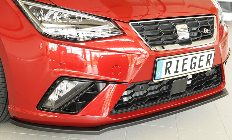 Rieger Tuning voorsplitter Seat Ibiza / Ibiza FR KJ voor originele voorbumper