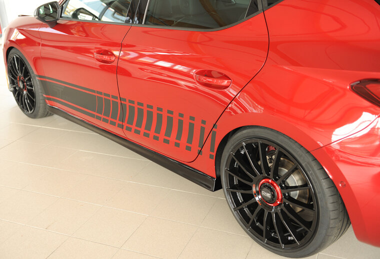 Rieger Tuning sideskirt (XS) Cupra Leon [KL] voor model FR/Xcellence/Style/Reference/Cupra