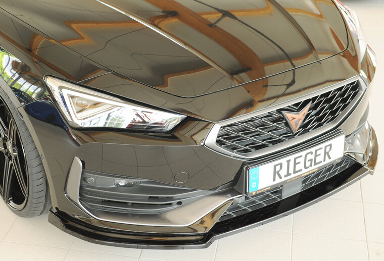 Rieger Tuning voorsplitter Cupra Leon [KL] voor originele Cupra-voorbumper