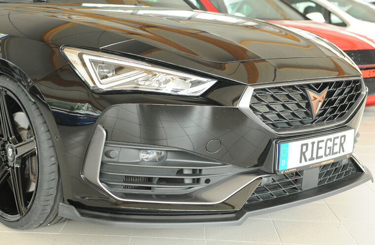 Rieger Tuning voorsplitter Cupra Leon [KL] voor originele Cupra-voorbumper