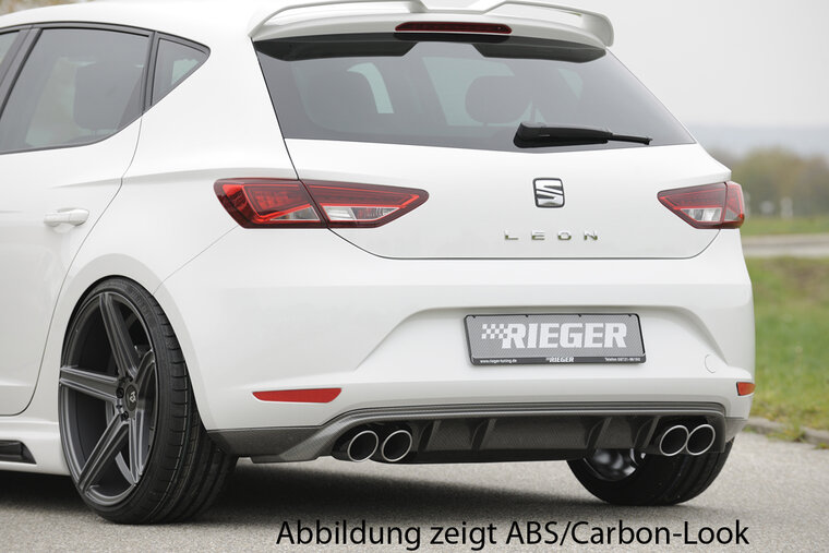 Rieger Tuning achterbumper verlenging Seat Leon 5F