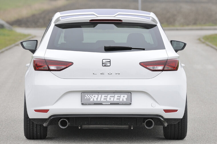 Rieger Tuning achterbumper verlenging Seat Leon 5F