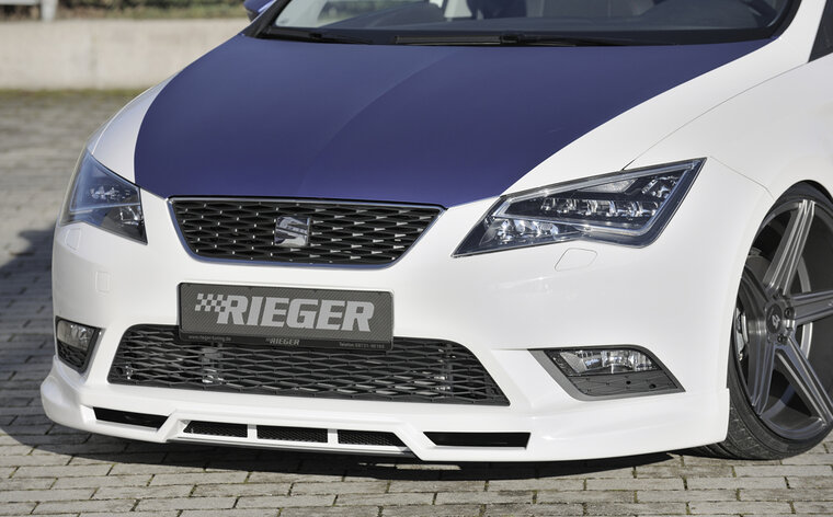 Rieger Tuning voorspoiler lip Seat Leon 5F