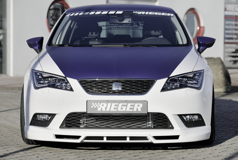 Rieger Tuning voorspoiler lip Seat Leon 5F