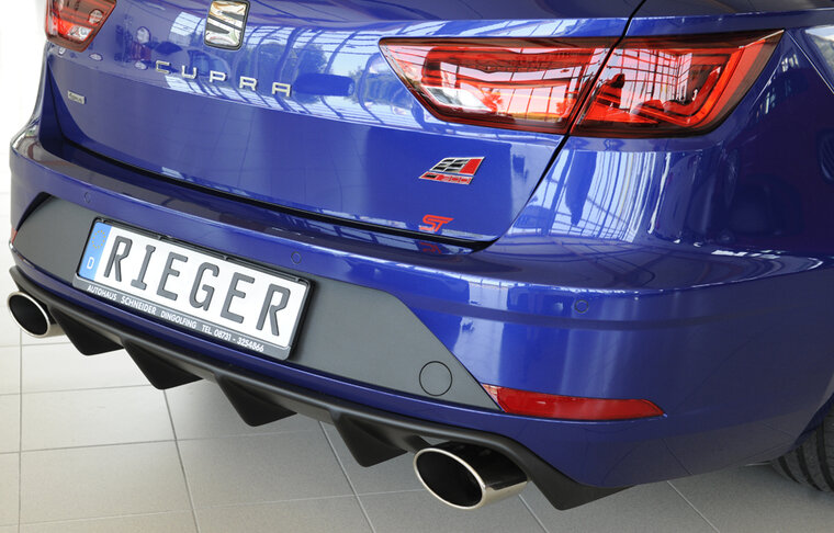 Rieger Tuning diffuser Seat Leon Cupra ST 5F