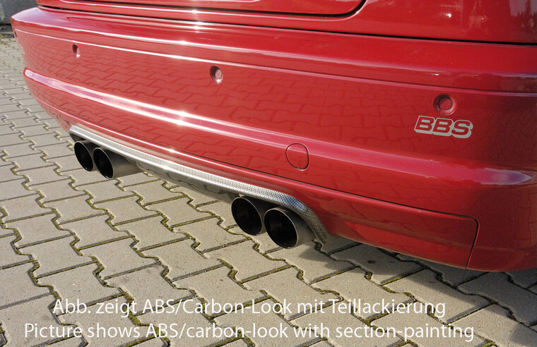 Rieger Tuning achterbumper verlenging CS-Look BMW M3 E46