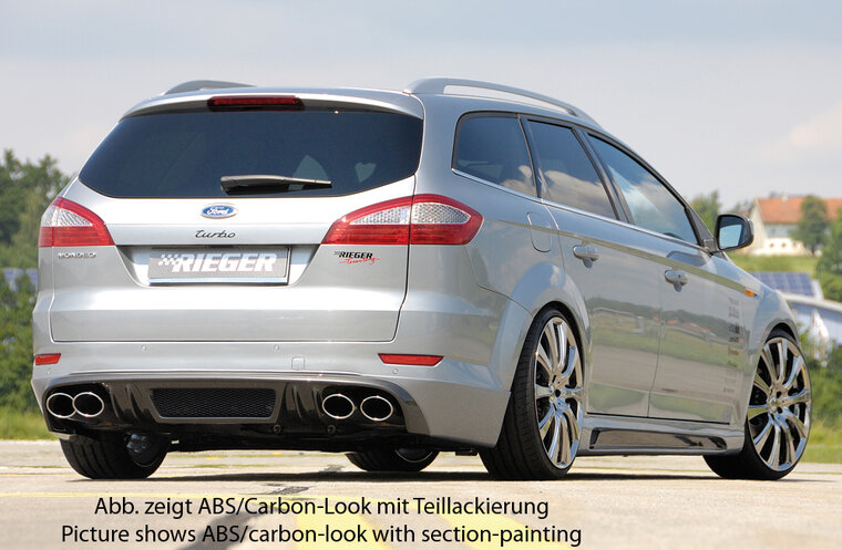 Rieger Tuning achterbumper verlenging Ford Mondeo