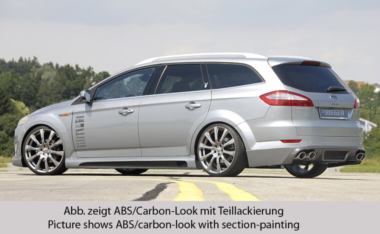 Rieger Tuning achterbumper verlenging Ford Mondeo