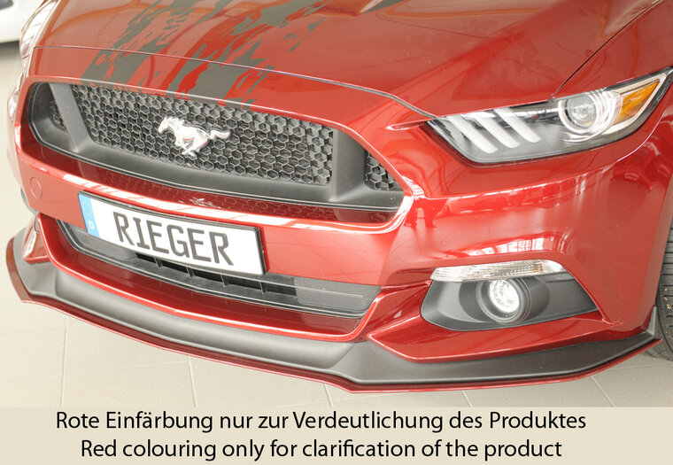 Rieger Tuning voorsplitter Ford Mustang Voor originele GT-voorbumper