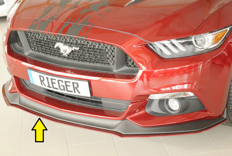 Rieger Tuning voorsplitter Ford Mustang Voor originele GT-voorbumper