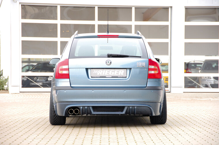 Rieger Tuning achterbumper verlenging Skoda Octavia 1Z niet voor sedan