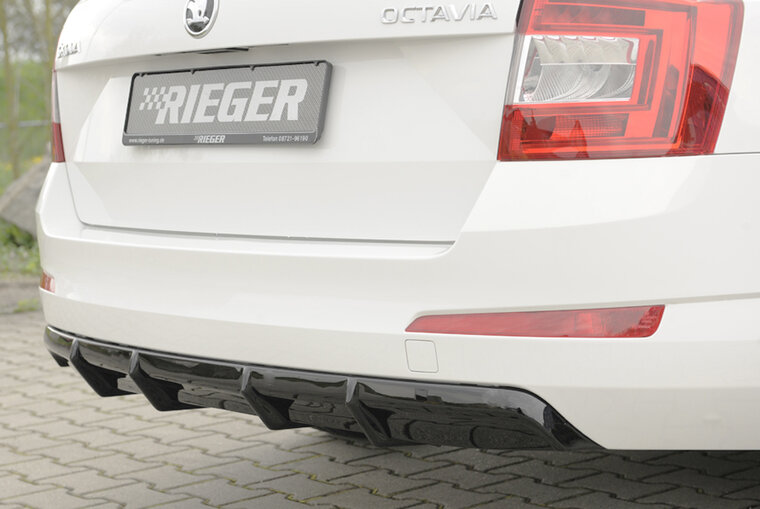 Rieger Tuning diffuser Skoda Octavia 5E