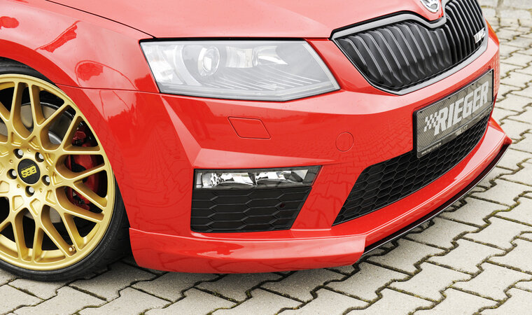 Rieger Tuning splitter Skoda Octavia RS NX voor front spoiler lip 79010