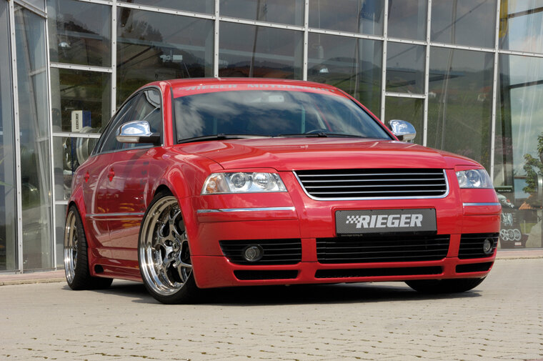 Rieger Tuning voorspoiler lip VW Passat (3B/G)