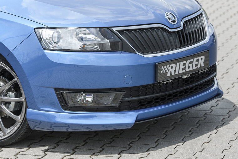 Rieger Tuning splitter Skoda Rapid NH voor front spoiler lip 79020