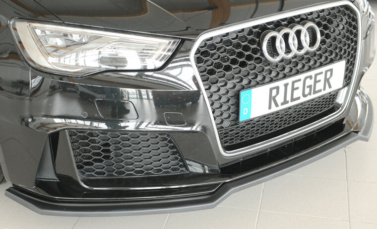 Rieger Tuning splitter Audi RS3 [8V] voor originele RS3-voorbumper