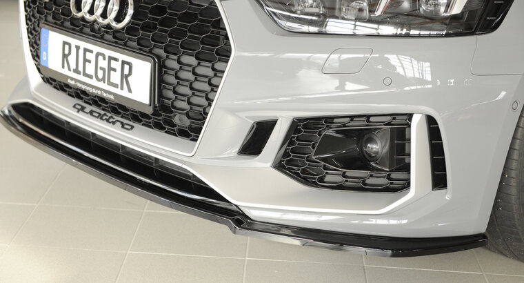 Rieger Tuning splitter Audi RS5 [B9] voor originele RS5-voorbumper