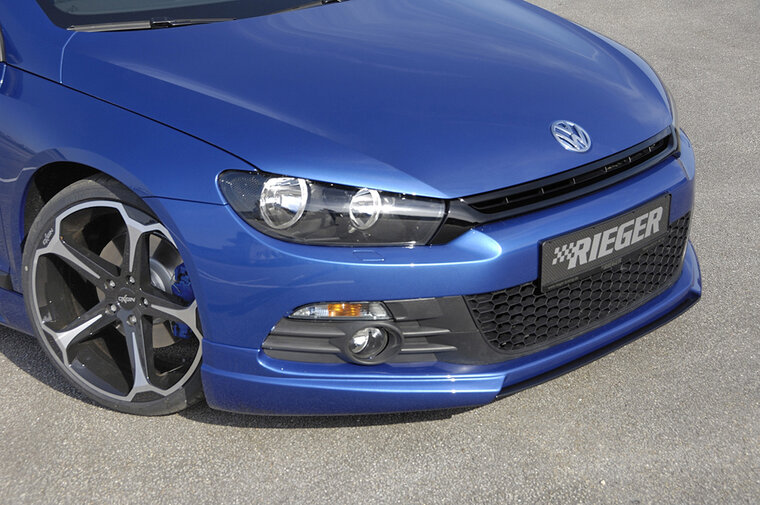 Rieger Tuning voorspoiler lip VW Scirocco 3