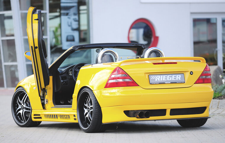 Rieger Tuning achterspoiler Mercedes SLK [R170]