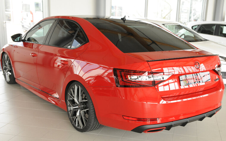 Rieger Tuning diffuser Skoda Superb III 3T/3V alleen 2.0 TSI (200/206kW)