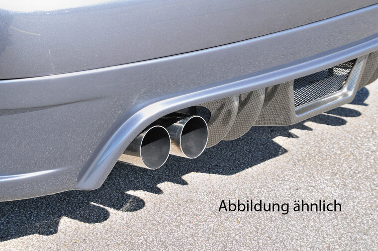 Rieger Tuning achterbumper verlenging VW Touran (1T)