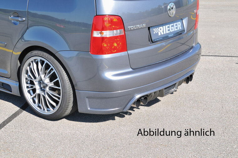 Rieger Tuning achterbumper verlenging VW Touran (1T)