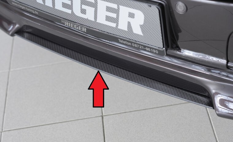 Rieger Tuning splitter VW Transporter T5 voor front spoiler lip 59250