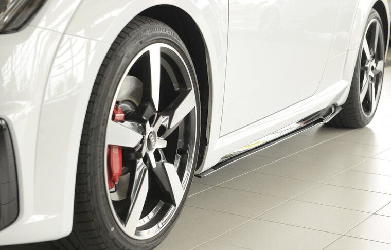 Rieger Tuning sideskirt aanzetstuk Audi TT / TTS / TTRS [8J] Alleen voor S-Line zijskirt, ook TTS/TT-RS