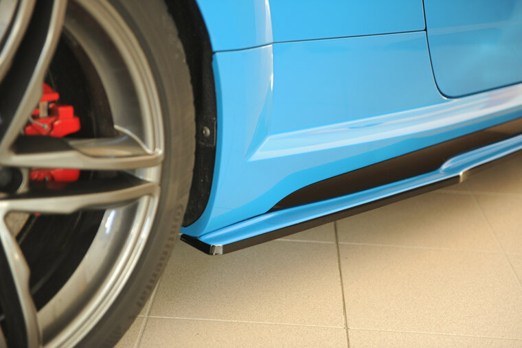 Rieger Tuning sideskirt aanzetstuk Audi TT / TTS / TTRS [8J] Alleen voor S-Line zijskirt, ook TTS/TT-RS