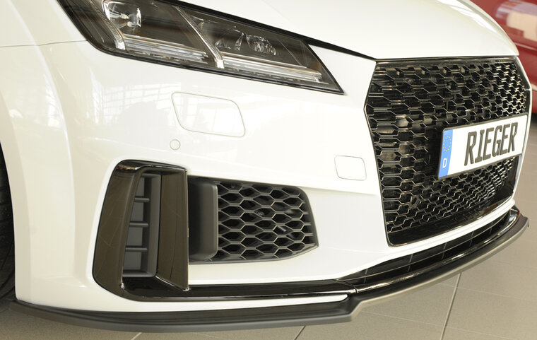 Rieger Tuning splitter Audi TT / TTS [8J] voor originele s-line voorbumper