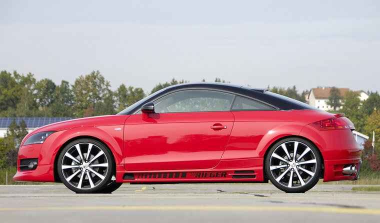 Rieger Tuning achterbumper verlenging Audi TT [8J]