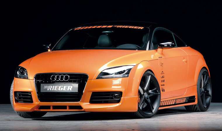 Rieger Tuning voorbumper spoiler lip Audi TT [8J]