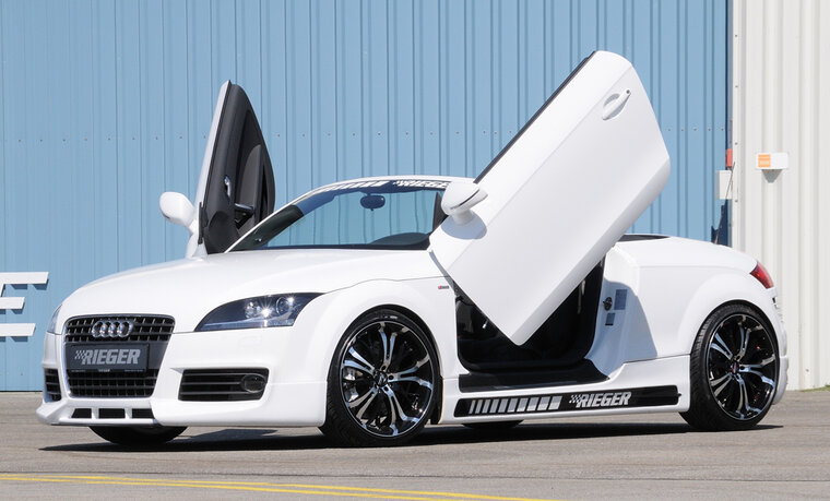 Rieger Tuning voorbumper spoiler lip Audi TT [8J]