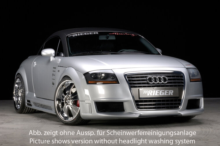 Rieger Tuning voorbumper R-Frame Audi TT [8N] Let op: grille moet apart besteld worden!