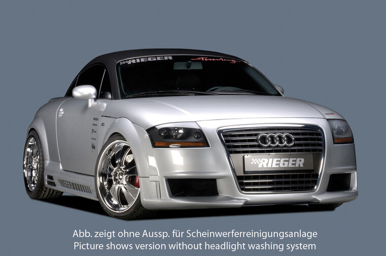 Rieger Tuning voorbumper R-Frame Audi TT [8N] Let op: grille moet apart besteld worden!