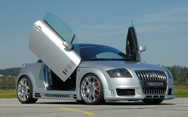 Rieger Tuning voorbumper R-Frame Audi TT [8N]