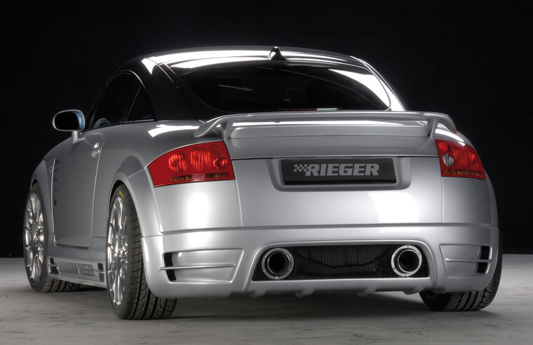 Rieger Tuning achterbumper verlenging nieuw design Audi TT [8N]