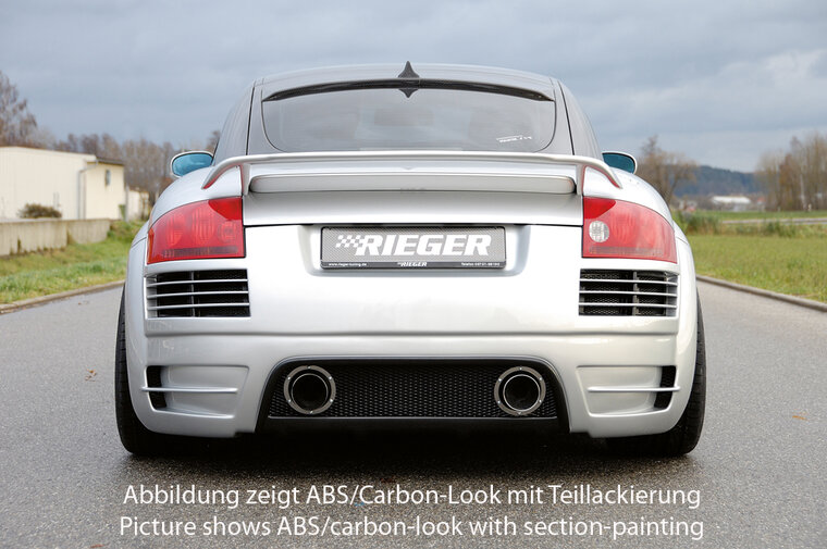 Rieger Tuning achterbumper Audi TT [8N]