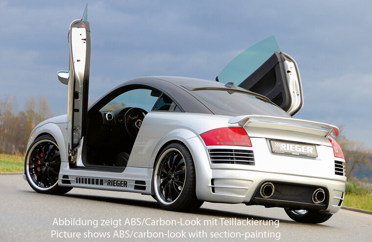 Rieger Tuning achterbumper Audi TT [8N]