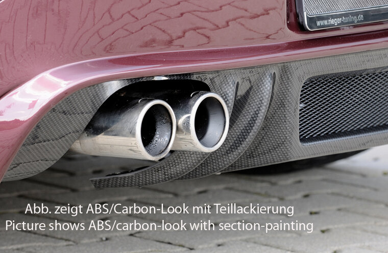 Rieger Tuning achterbumper verlenging BMW Z4 E85