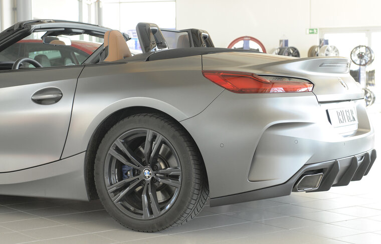 Rieger Tuning diffuser BMW Z4 G29 voor originele M-Sport-pakket achterskirt