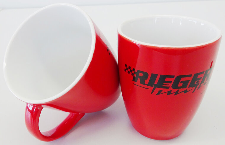 Rieger Tuning Cup Lima, rood-wit Overig Prijs per stuk