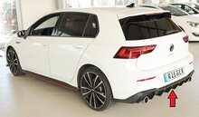 Rieger Diffuser Matt zwart Golf 8 GTi