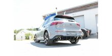 Fox uitlaat VW Golf 8 GTE met diffuser zwart einddemper rechts/links - 1x100 Typ 25